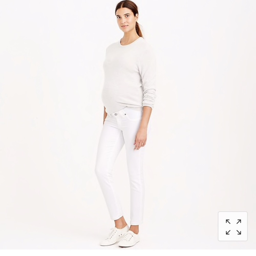 Citizens of Humanity Stretch Crop Jeans White Sz28